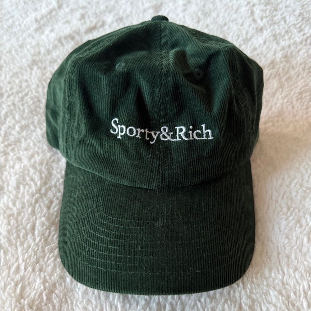 Sporty & Rich Forest Green Hat